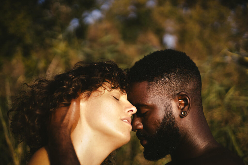 sesja pary w plenerze