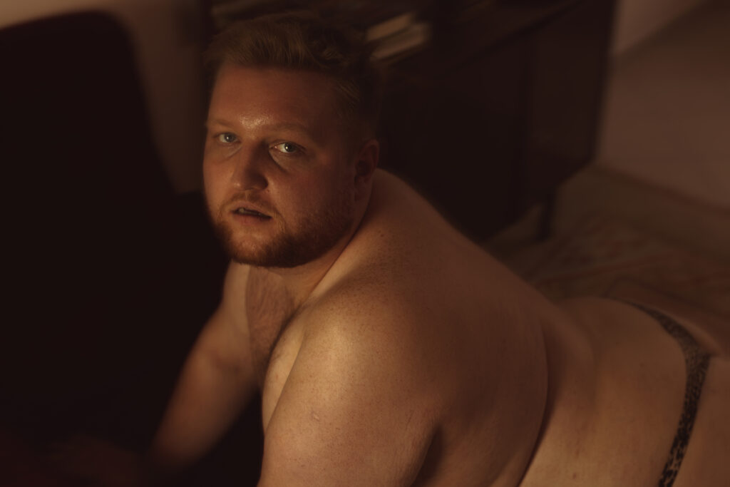 męski akt sesja zdjęciowa