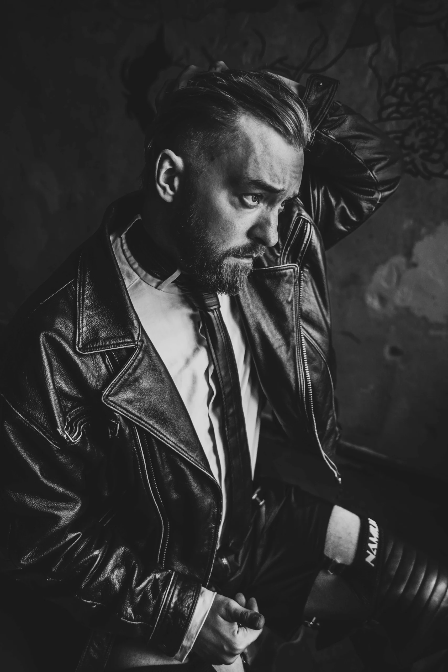 męski portret fashion