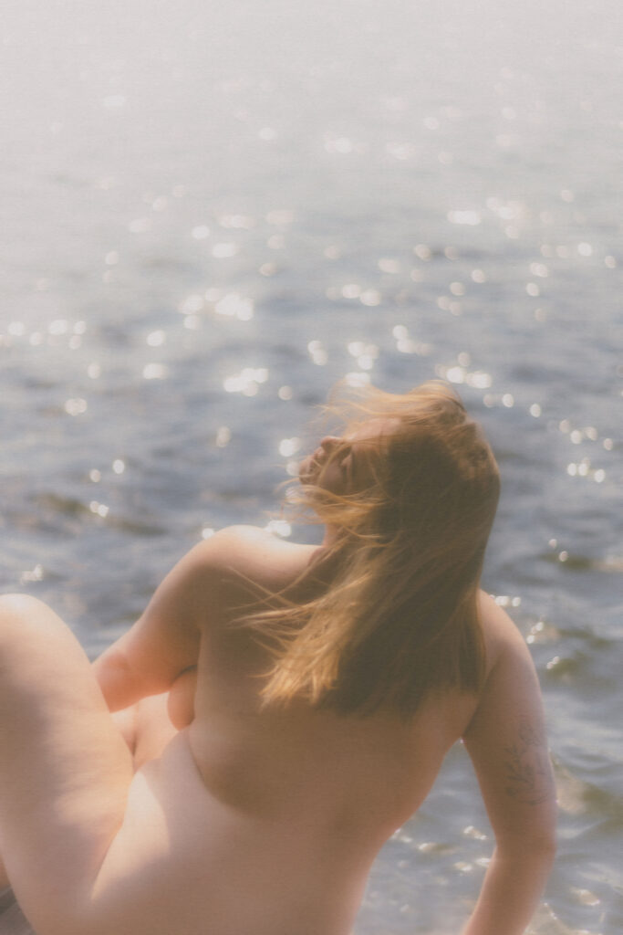 arteterapeutycznośćautoportret nad morzem