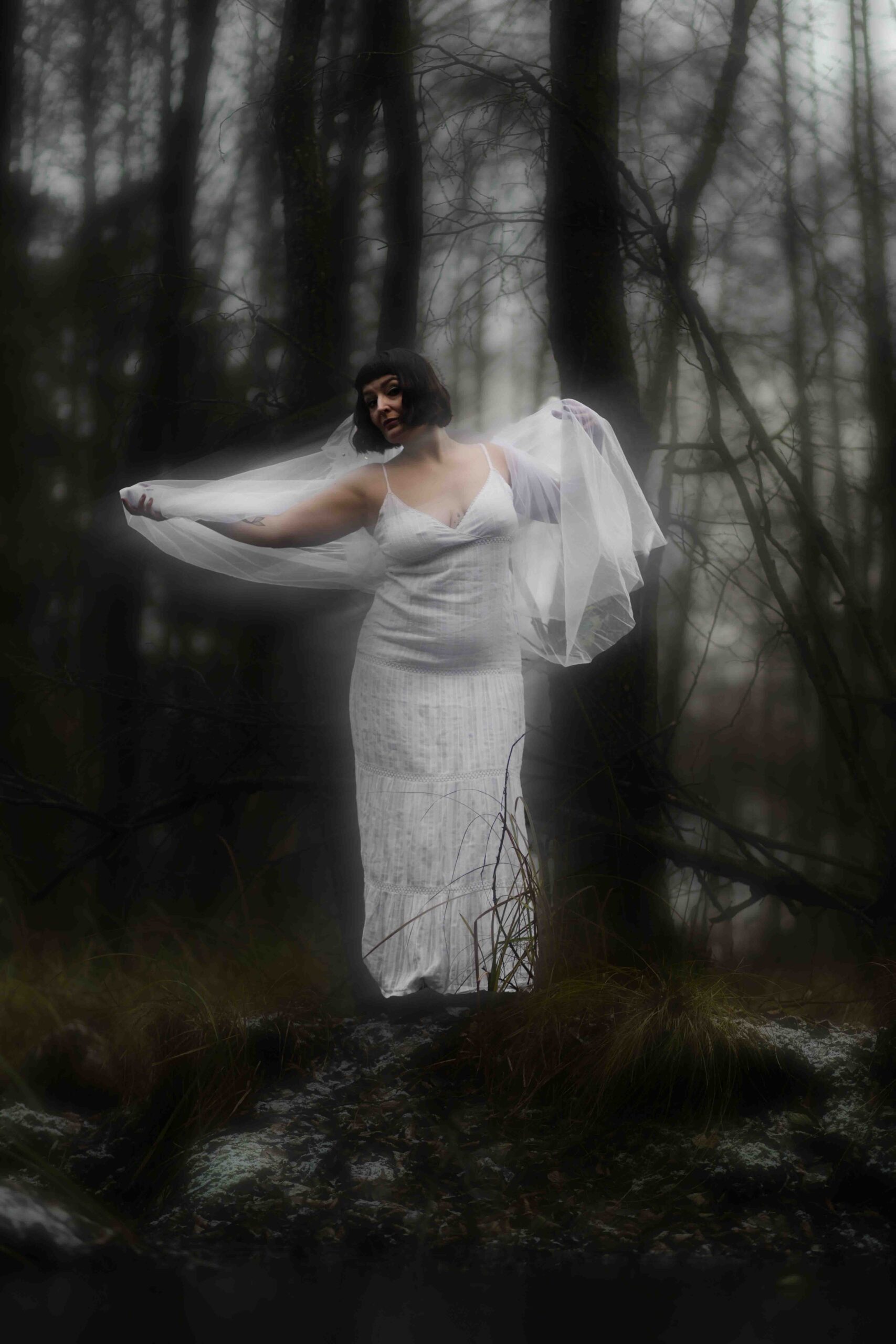 bajkowa sesja zdjęciowa panna młoda