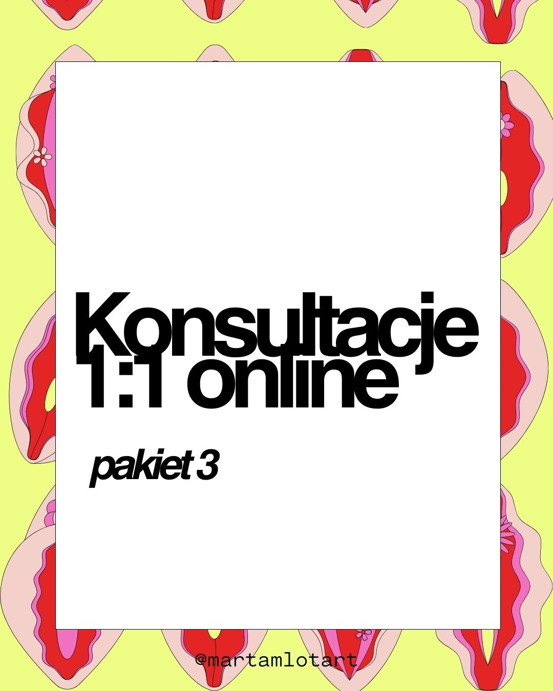 Pakiet 3 konsultacji 1:1 online 1 Pakiet 3 konsultacji 1:1 online