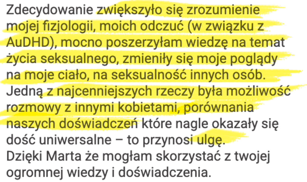 opinia klientki